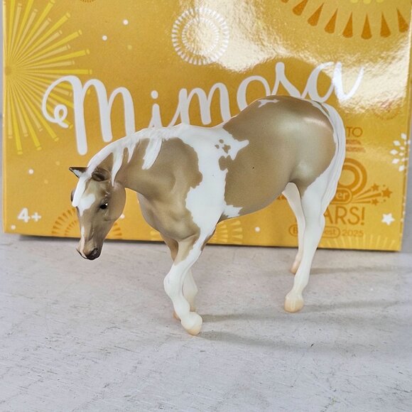 Breyer Breyerfest 2025 SR Stablemate Break Out the Bubbles Mimosa Indian Pony - Picture 3 of 9